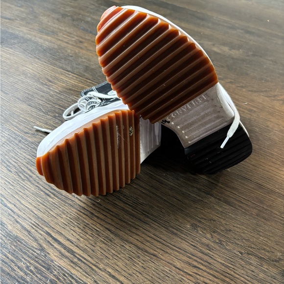 Converse Black and White High-Top Sneakers - Picture 4 of 7